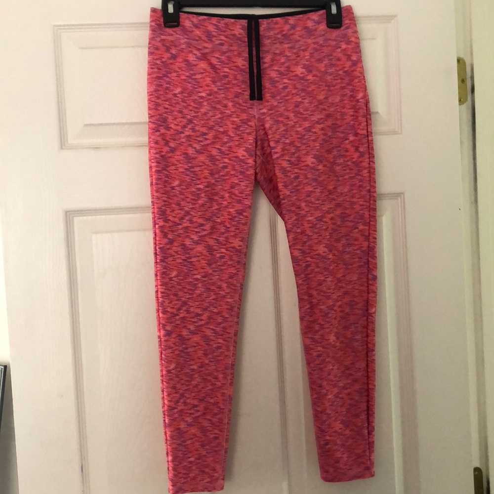 Neon Pink Capris leggings